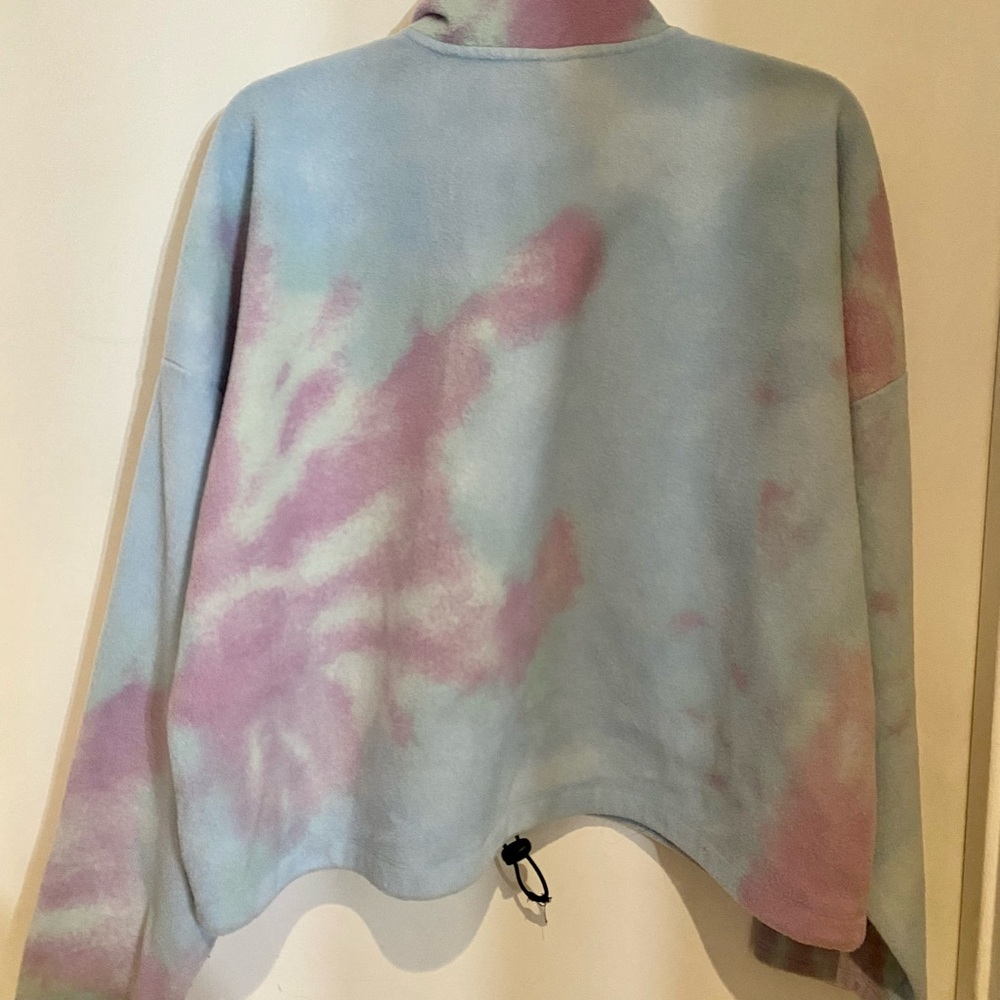peanuts tie dye sweater